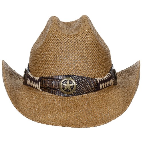 Strohhut, Georgia Hut, Kopfbedeckung, Westernhut, Fox Outdoor,